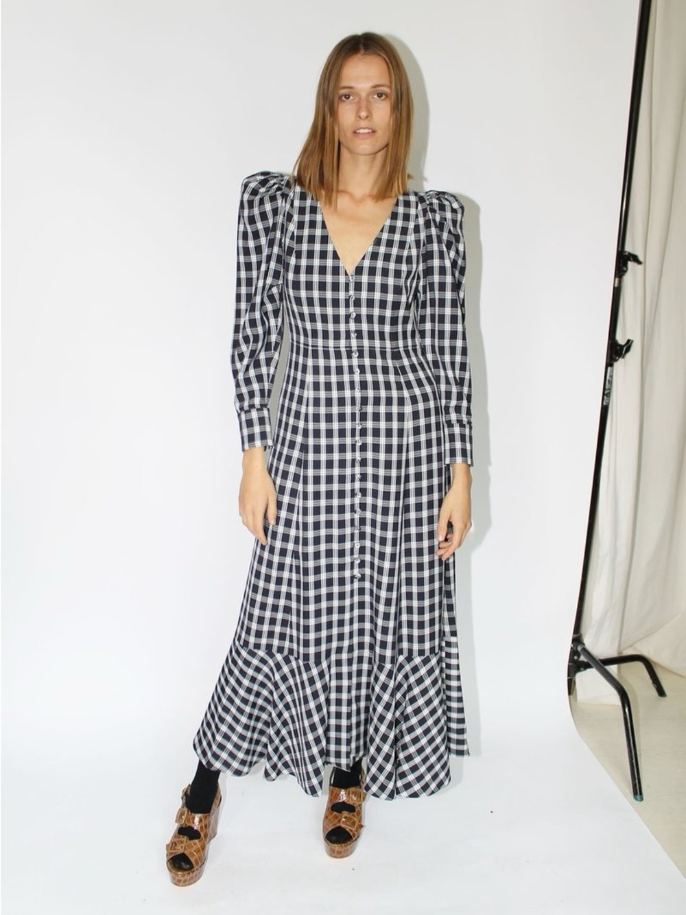 Mr. Larkin gingham dress